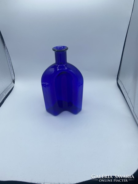 Antique cobalt blue apothecary bottle!