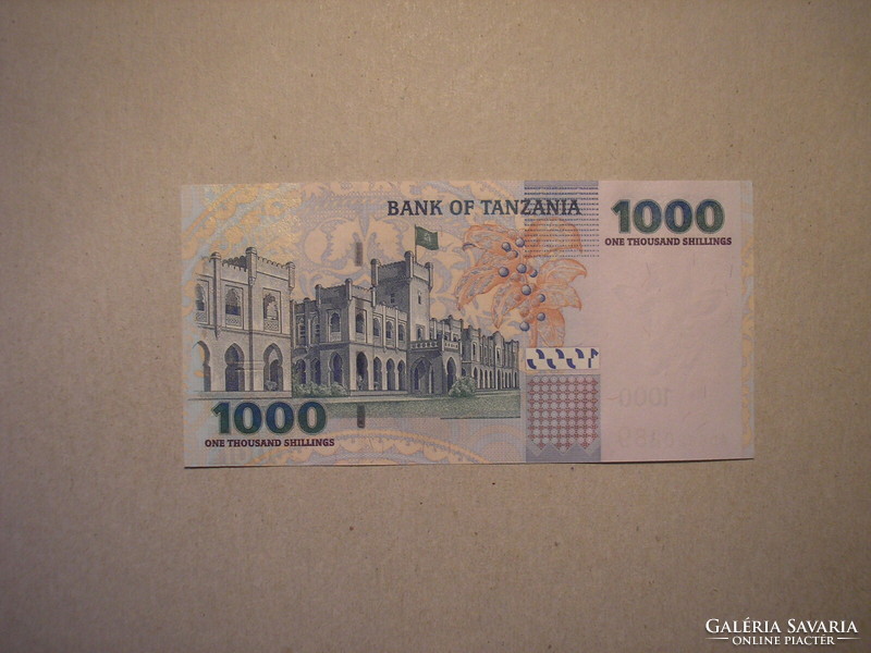 Tanzania - 1000 shillings 2006 unc