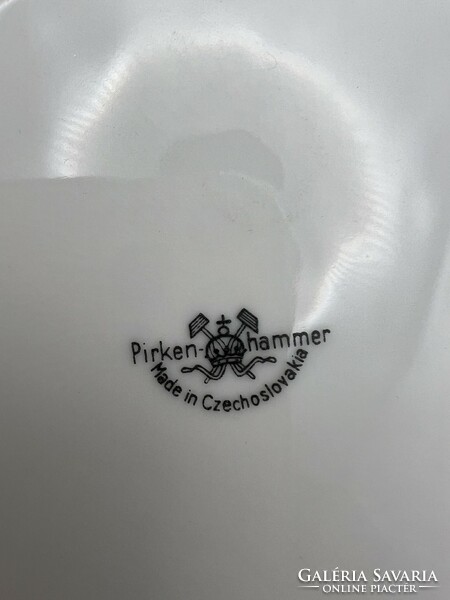 Pirkenhammer porcelán disztányér, 20 cm-es nagyságú.4991
