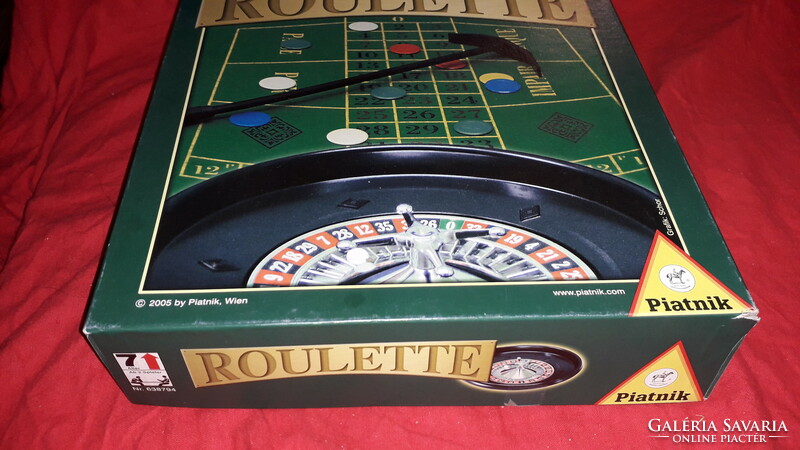 Quality piatnik card factory game roulette - roulette with plastic board game box as shown in the pictures