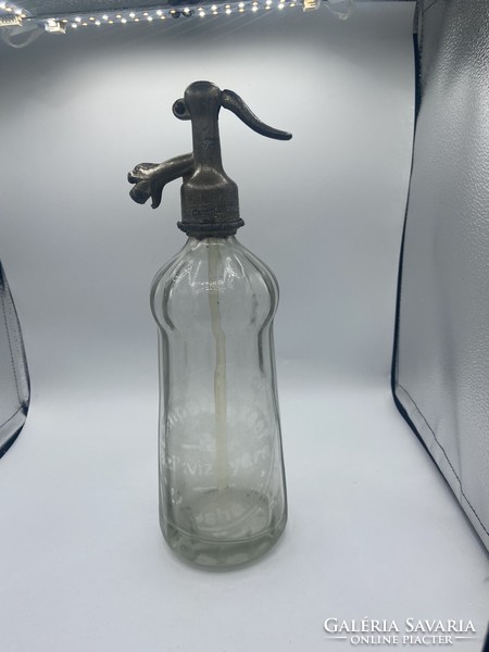 Soda bottle with rooster head