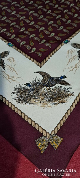Women's hunting pheasant scarf (l4665)