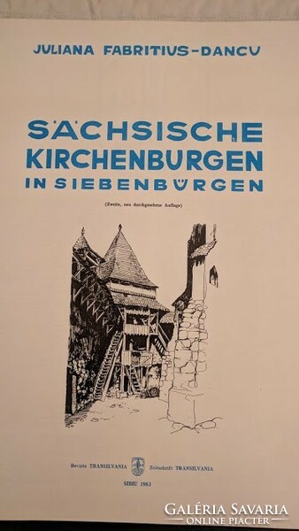 Sächsische Kirchenburgen in Siebenbürgen/ Szász templomerődök könyv