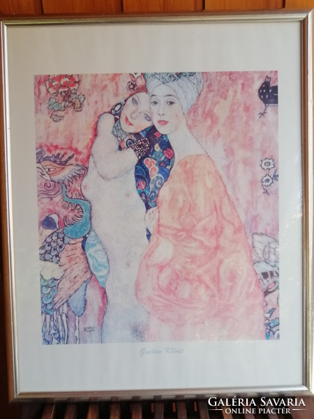 Art Nouveau Gustav Klimt print in a frame.. Negotiable!