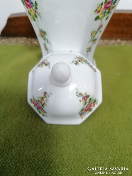 German lichte marked porcelain urn vase