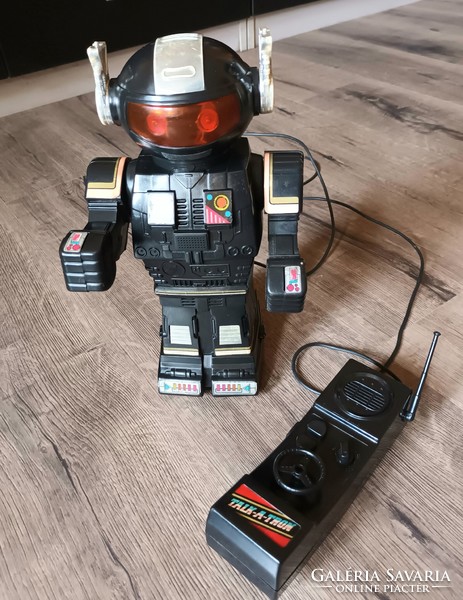 Retro remote control talk-a-tron robot 30 cm!