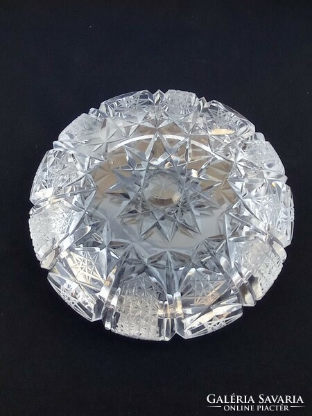 Large crystal ashtray 937 grams