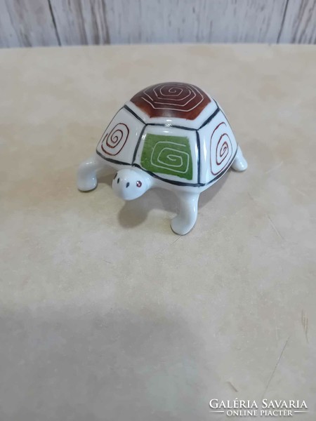 Aquincum porcelán art deco teknős figura