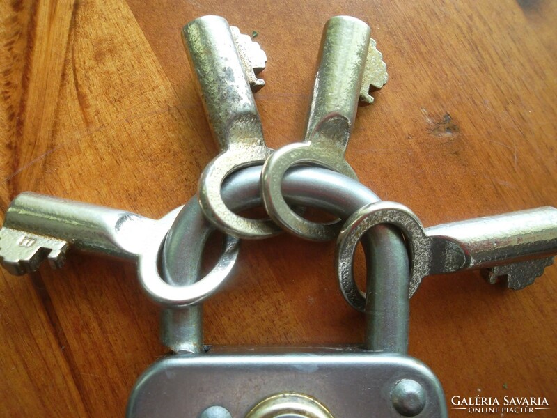 Old, antique, German Abus lock