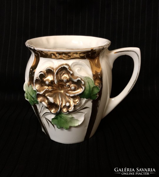 Antique art nouveau mug, flawless