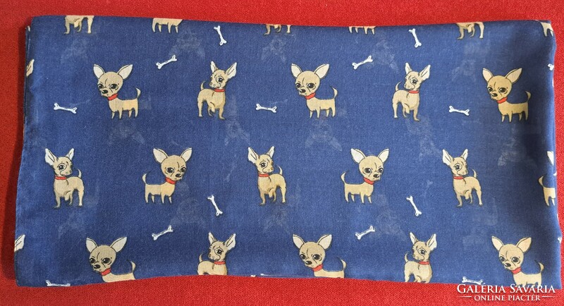 Dog, chirping women's scarf, stole (l4656)