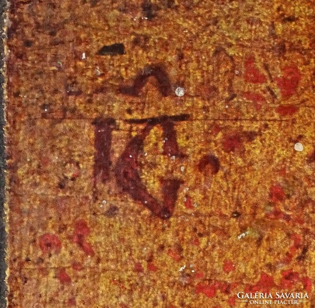 1R121 Jézus ikon fatáblán 35 x 27 cm