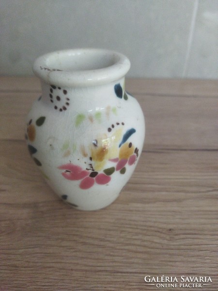 Antique Zsolnay small vase. 8.5 cm high