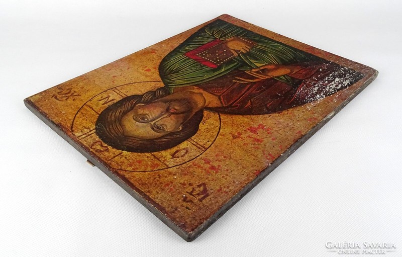 1R121 Jesus icon on wooden board 35 x 27 cm