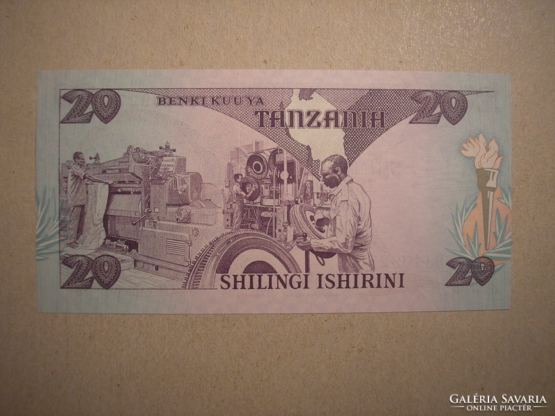Tanzania - 20 shillings 1985 oz