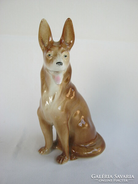German Shepherd porcelain dog