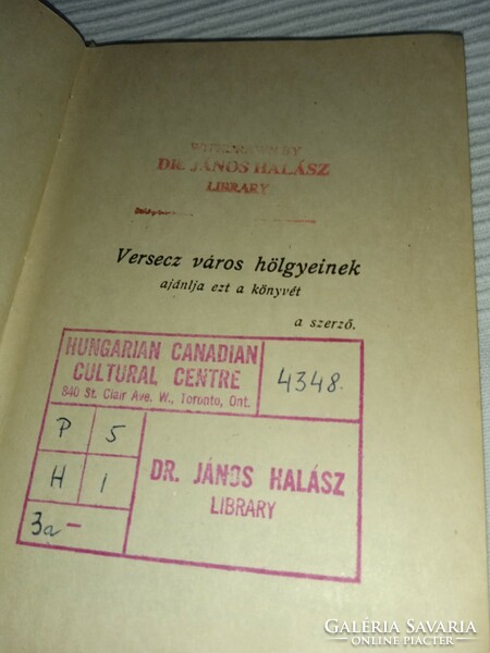Ferenc Herczeg - Gentiles - . South American Hungarian edition, Buenos Aires 1951.