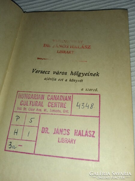 Herczeg Ferenc - Pogányok - .Délamerikai Magyarság kiadása Buenos Aires 1951.