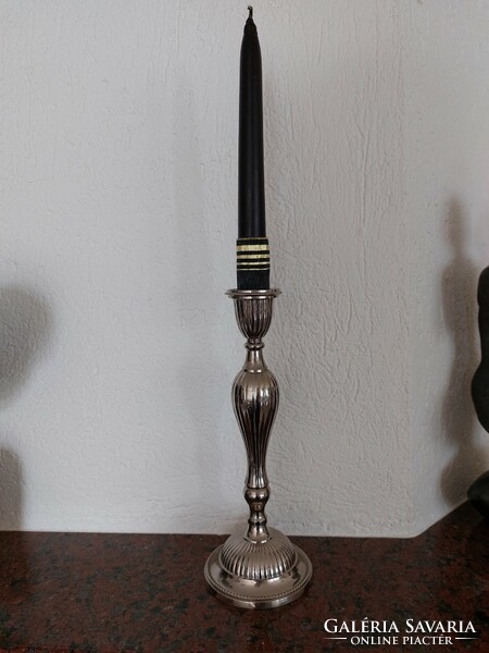 Candle holder metal 22 cm