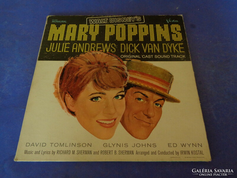 Mary poppins 1964 vinyl record