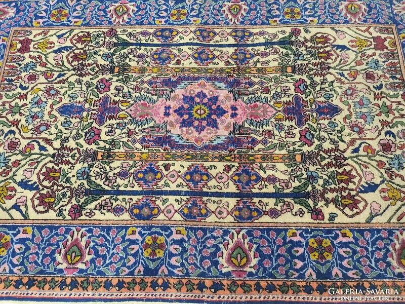 Kaiseri vintage 120x196cm hand-knotted wool Persian rug bfz612