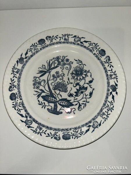 Ceramic onion pattern wall plate