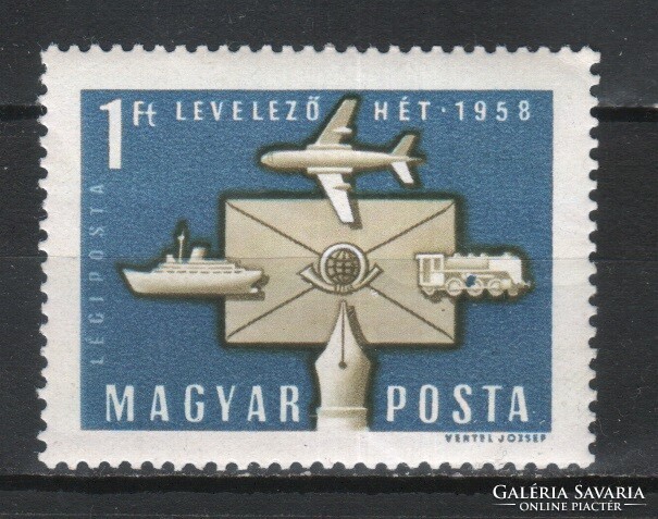Hungarian post cleaner 1397 mpik 1820 kat price 200 HUF