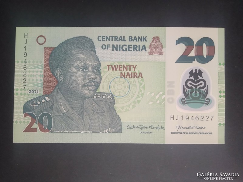 Nigeria 20 naira 2021 oz