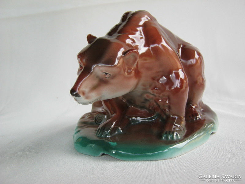 Arpo porcelain brown bear teddy bear