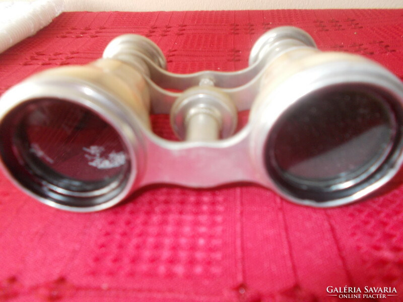 Antique mother-of-pearl theater telescope, binoculars almost new