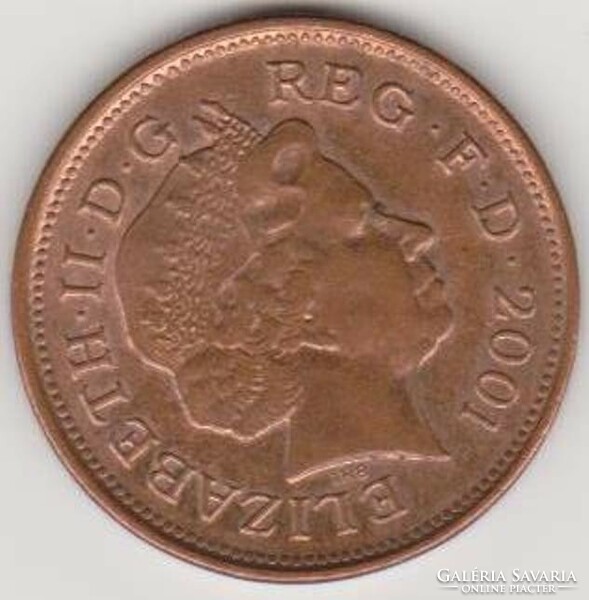 Egyesült Királyság 2 Pence (Badge of Prince of Wales - Magnetic2001