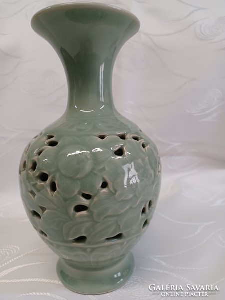 Oriental porcelain vase