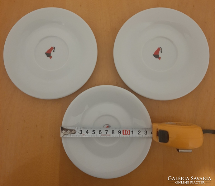 Julius Meinl Német porcelán Kávés és Cappuccinos csészealj, kistányér, alátét átmérő 14 és 15,4 cm