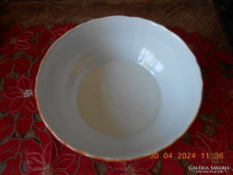 Zsolnay forget-me-not bowl 22 cm