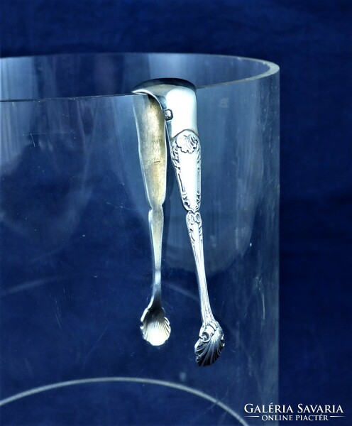 Charming, antique silver sugar tongs, Paris, ca. 1850!!!