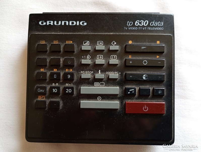 GRUNDIG tp 630 data TV távirányító retro