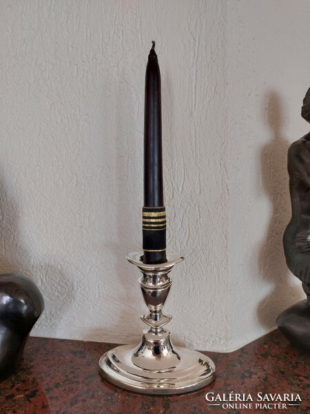 Candle holder metal 12 cm