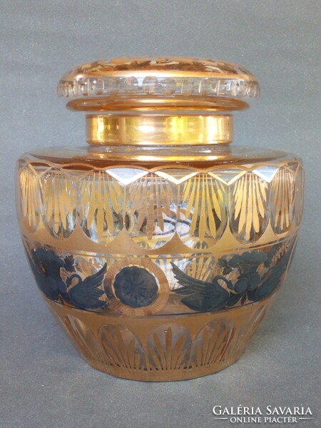 Biedermeier decorative glass (240421)