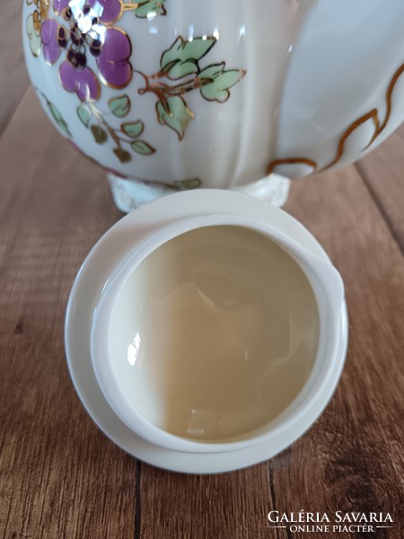 Zsolnay butterfly pattern coffee pot