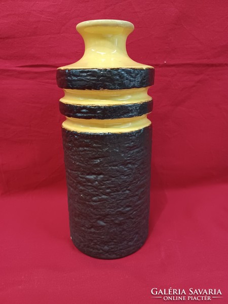 Vintage fat lava, ceramic vase