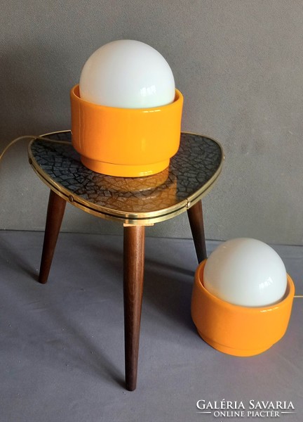 TRAUDL BRUNNQUELL popart asztali lámpa párban  ALKUDHATÓ design