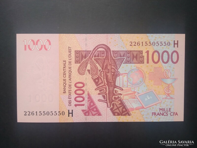 West African States 1000 francs 2003 unc