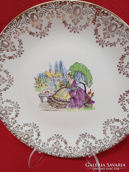 Angol fajansz tányérok, 23 cm átmérő  Portland Pottery Cobridge Staffordshire
