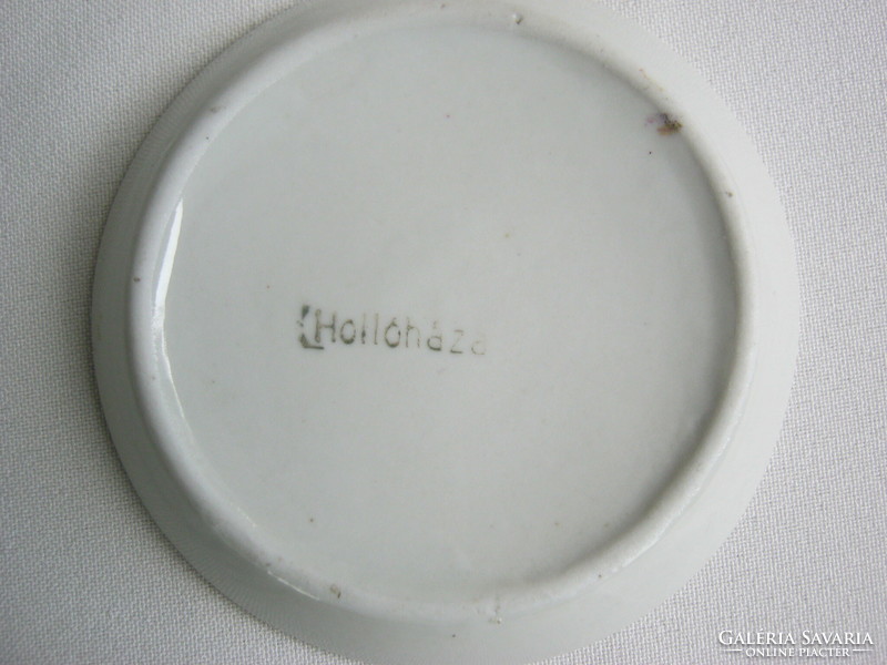 Old sealed raven porcelain bowl