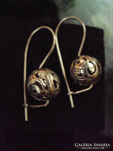 Silver earrings /marked/