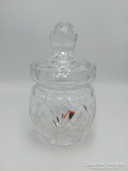 Bonbonier with crystal lid