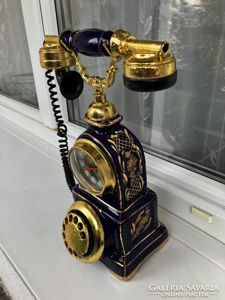 Vintage Porcelán Telefon