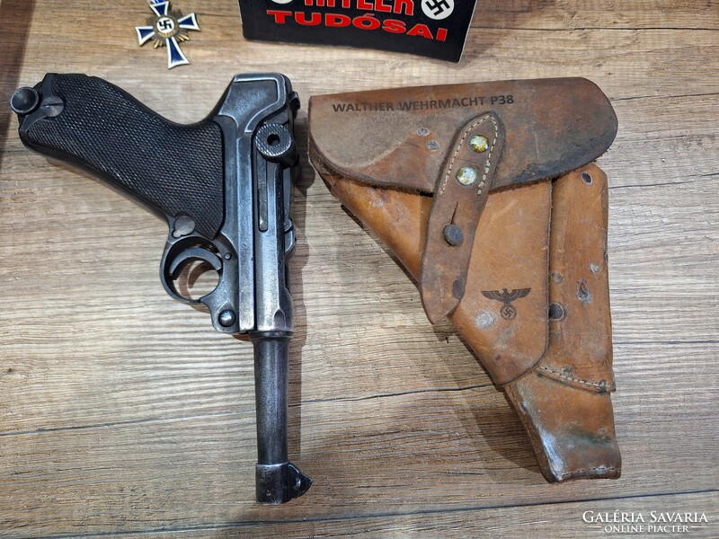 WW2. WW2 p08 luger pistol bag rare!