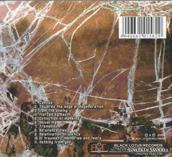 Sacrificium - Escaping The Stupor Digipack CD 2005