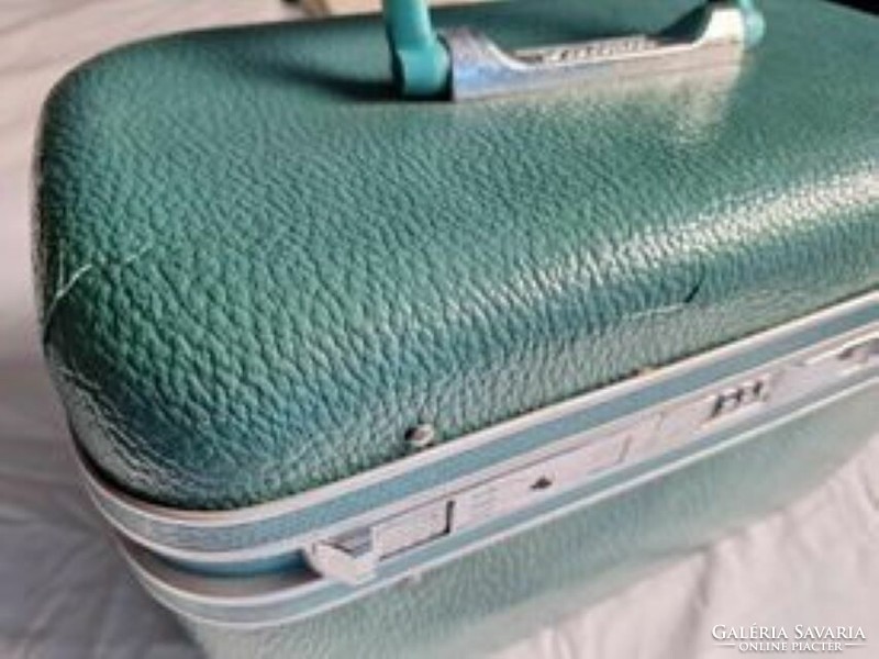 Vintage Diplomat piperebőrönd, utazó kozmetikai táska